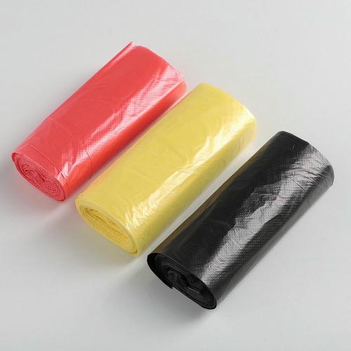 Набор мешков для мусора «Триколор», 3 шт по 30 л, 20 шт в рулоне, цвет МИКС