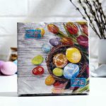 Салфетки бумажные New Line DESIGN Яйца тюльпаны, 3сл, 33*33, 20 шт