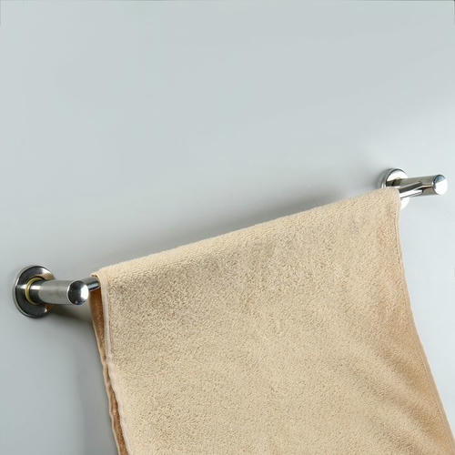 Держатель для полотенец одинарный, 61x5x8,5 см, цвет хром — изображение 2