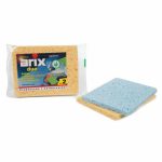 Губка кухонная из целлюлозы, 2 шт