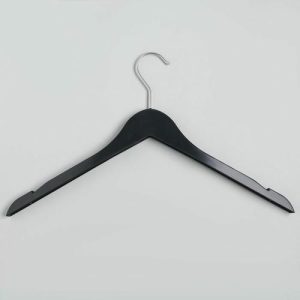 Вешалка-плечики для одежды, размер 44-46, цвет чёрный