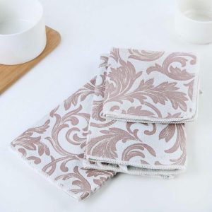 Набор салфеток для уборки Флер, 30х30/40х48/40х60см, бежевый