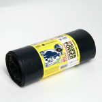 Мешки для мусора особопрочные двухслойные 240 л, 87x140 см, 40 мкм, ПВД, 10 шт, цвет чёрный