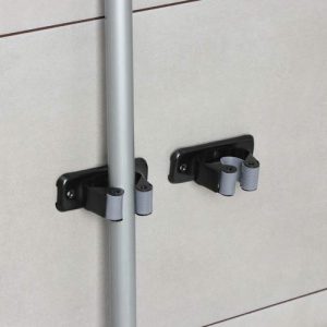 Набор держателей для швабр Доляна, 8,5x3,5x5 см, 1 отделение, 2 шт