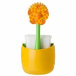 Щётка для посуды + губка на подставке Lolaflor