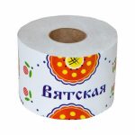 Туалетная бумага «Вятская», 1 слой