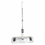 Швабра с распылителем Pioneer 41.5х11.5 см, ручка 126 см, белый с серым