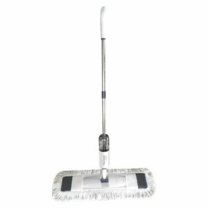 Швабра с распылителем Pioneer 41.5х11.5 см, ручка 126 см, белый с серым