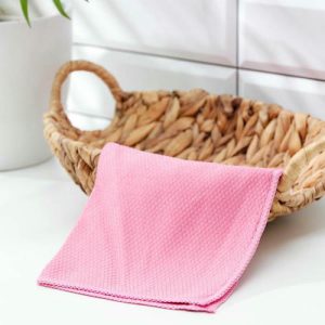 Салфетка из микрофибры «Для стёкол и зеркал», 30x30 см