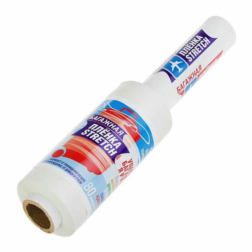 Багажная стрейч-плёнка белая, 80 м, 20 мкм — изображение 2