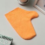 Варежка для уборки Доляна, 19x26 см, 15 гр, двухсторонняя, эконом, микрофибра