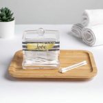 Органайзер для ватных палочек Love, 10,5 х 9,5 см