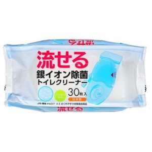 Салфетки влажные для уборки туалета Komoda Paper, с ионами серебра, 30 шт