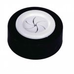 Захват-держатель для полотенца самоклеящийся, цвет чёрный