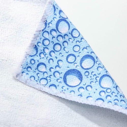 Салфетка для уборки Доляна «Капли», 30x30 см, цвет МИКС — изображение 2