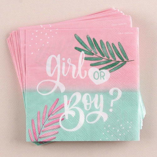 Салфетки Gir or Boy, 25 x 25 см, в наборе 20 шт — изображение 2