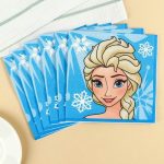 Салфетки бумажные Холодное сердце, 33х33 см, 20 шт., 3-х слойные