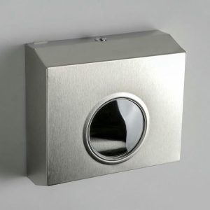 Диспенсер для бумажных полотенец, нержавеющая сталь, цвет хром