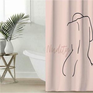 Штора для ванной Этель Nudity 145 х 180 см, полиэстер