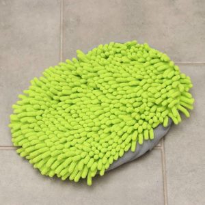 Насадка для швабры 26x18x2 см, микрофибра букля, цвет зелёный