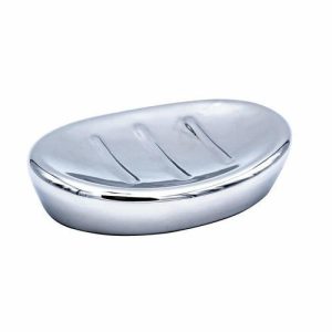 Мыльница Belly, цвет титан