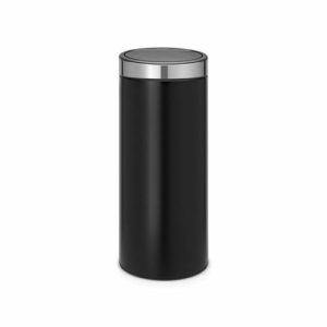 Мусорное ведро Brabantia Touch Bin, 30 л, цвет чёрный