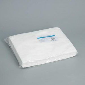 Салфетка одноразовая Чистовье, 25x30 см, спанлейс, 100 шт/уп, цвет белый