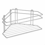 Полка угловая, 1 ярус, Neo Plus, 16x24x10 см, цвет хром