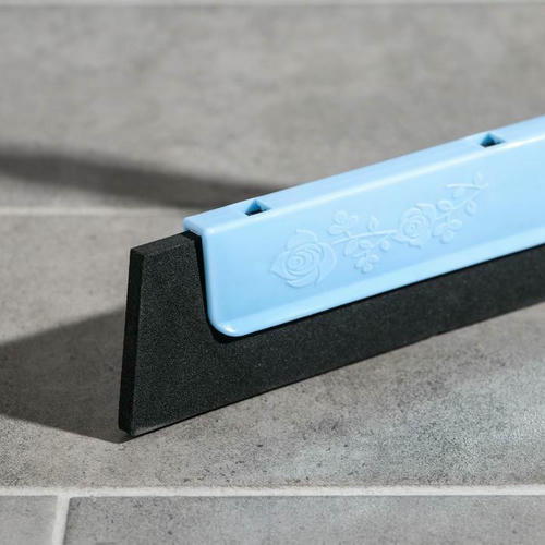 Водосгон для пола Доляна, черенок из нержавеющей стали, 34x2,5x90 см — изображение 2