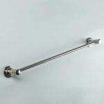 Держатель для полотенец одинарный, 61x5x8,5 см, цвет хром