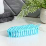 Щётка-утюжок Доляна, гибкая, 15,5x6,5x3,5 см, цвет МИКС