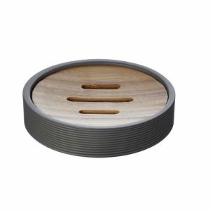 Мыльница Roller, цвет серый