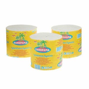 Туалетная бумага «Панорама», 1 слой