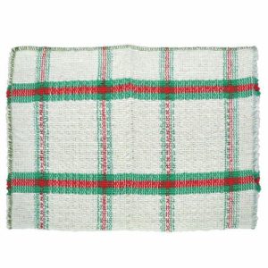 Тряпка для пола, размер 60 х 40 см шотландка