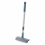 Набор для мытья стекол, 180°, губка, микрофибра 20 см, телескопическая ручка,