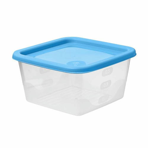 Контейнер квадратный, FunCook, 0,63 л, в ассортименте — изображение 2