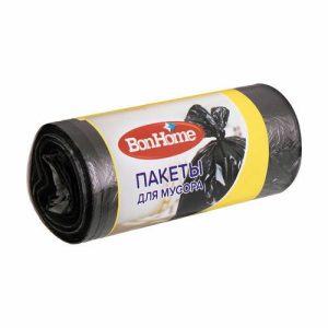 Пакеты для мусора, BonHome, 30 л, 50 шт