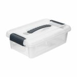 Контейнер с крышкой и защёлками, 3 л