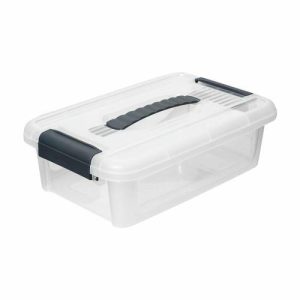 Контейнер с крышкой и защёлками, 3 л