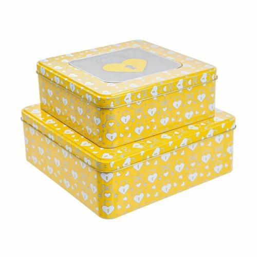 Набор банок с крышками, O'Kitchen, 2 шт., в ассортименте