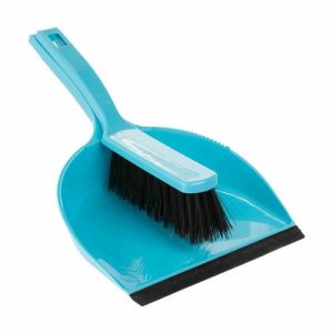 Совок с резинкой и щётка-смётка, в ассортименте