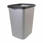 Ведро для мусора с фиксатором, 9 л, в ассортименте