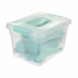 Набор для пикника в контейнере, Fun Cook, на 4 персоны, в ассортименте