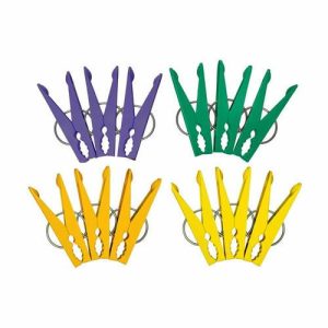 Прищепки "Лапочка", 12 шт., в ассортименте