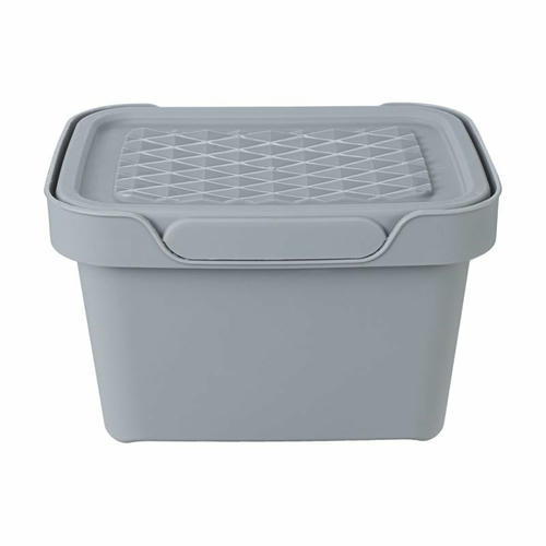 Контейнер стеллажный с крышкой, ЛМР Пласт, в ассортименте — изображение 2