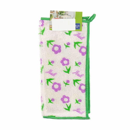 Салфетка для уборки бамбуковая, BonHome, 25х25 см, в ассортименте — изображение 2