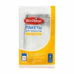 Пакеты для продуктов с zip-замком, Home Time, 3 шт., 14х22 см