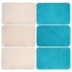 VETTA Коврик велюровый «Плитка», полиэстер, 35х55 см, 3 дизайна