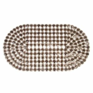 VETTA Коврик в ванну, противоскользящий, ПВХ, 67х37см, Кристаллы, 3