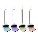 VETTA Набор щетка+совок, пластик, железо, ПВХ, 2 ручки, 82*27см / 78*24см